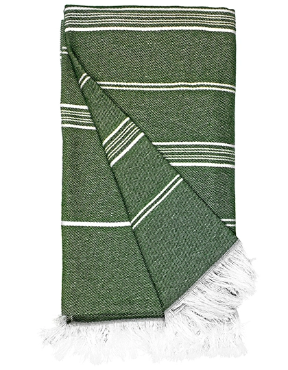 Recycled Hamam Towel zum Besticken und Bedrucken mit Ihren Logo, Schriftzug oder Motiv.