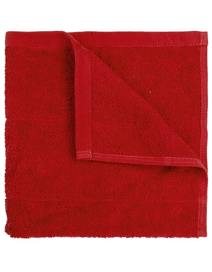 Kitchen Towel zum Besticken und Bedrucken in der Farbe Red mit Ihren Logo, Schriftzug oder Motiv.