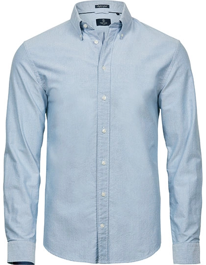 Men´s Perfect Oxford Shirt zum Besticken und Bedrucken in der Farbe Light Blue mit Ihren Logo, Schriftzug oder Motiv.