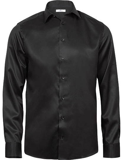 Luxury Shirt Comfort Fit zum Besticken und Bedrucken in der Farbe Black mit Ihren Logo, Schriftzug oder Motiv.