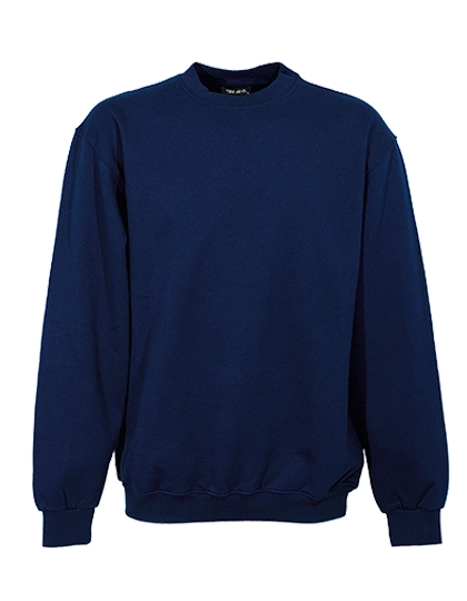 Heavy Sweatshirt zum Besticken und Bedrucken in der Farbe Navy mit Ihren Logo, Schriftzug oder Motiv.