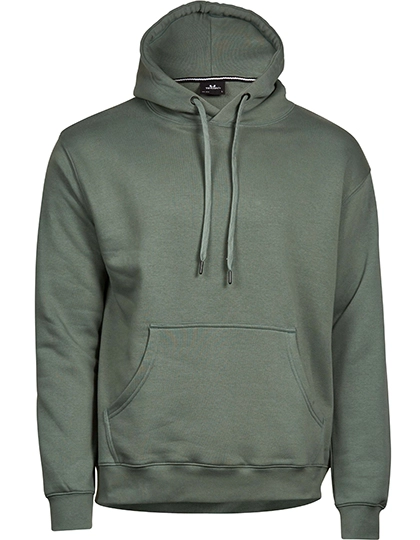 Hooded Sweatshirt zum Besticken und Bedrucken in der Farbe Leaf Green mit Ihren Logo, Schriftzug oder Motiv.