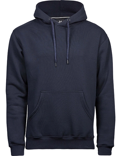Hooded Sweatshirt zum Besticken und Bedrucken in der Farbe Navy mit Ihren Logo, Schriftzug oder Motiv.