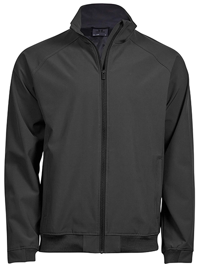 Club Jacket zum Besticken und Bedrucken in der Farbe Dark Grey (Solid) mit Ihren Logo, Schriftzug oder Motiv.