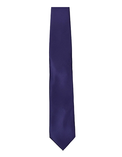Satin Tie zum Besticken und Bedrucken in der Farbe Purple mit Ihren Logo, Schriftzug oder Motiv.