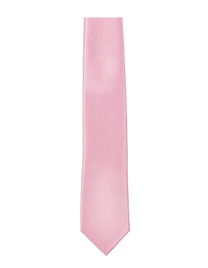 Twill Tie zum Besticken und Bedrucken in der Farbe Pink mit Ihren Logo, Schriftzug oder Motiv.