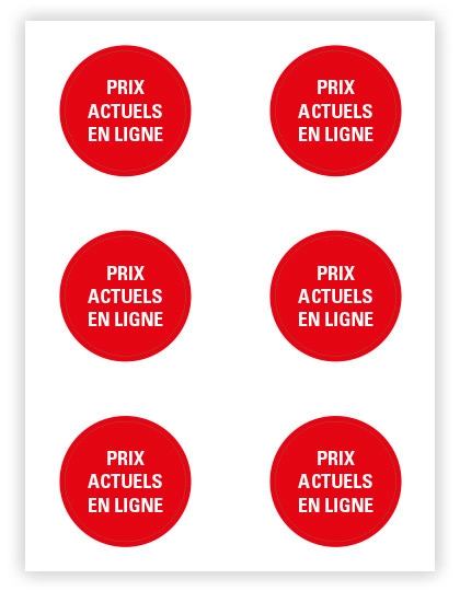 Sticker - Aktuelle Preise Online zum Besticken und Bedrucken in der Farbe Dutch mit Ihren Logo, Schriftzug oder Motiv.