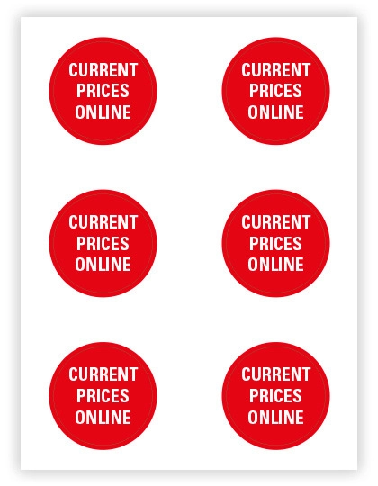 Sticker - Aktuelle Preise Online zum Besticken und Bedrucken in der Farbe English mit Ihren Logo, Schriftzug oder Motiv.