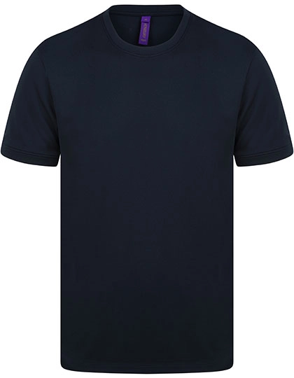 HiCool® Performance T-Shirt zum Besticken und Bedrucken in der Farbe Navy mit Ihren Logo, Schriftzug oder Motiv.