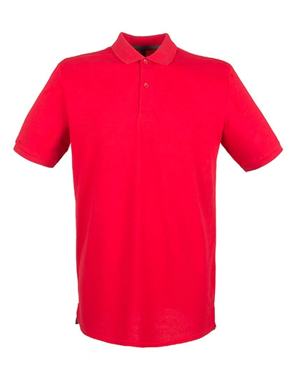 Men´s Micro-Fine Piqué Polo Shirt zum Besticken und Bedrucken in der Farbe Classic Red mit Ihren Logo, Schriftzug oder Motiv.