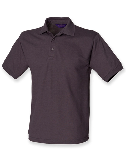 Men´s 65/35 Classic Piqué Polo Shirt zum Besticken und Bedrucken in der Farbe Dark Grey (Solid) mit Ihren Logo, Schriftzug oder Motiv.