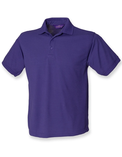 Men´s 65/35 Classic Piqué Polo Shirt zum Besticken und Bedrucken in der Farbe Purple mit Ihren Logo, Schriftzug oder Motiv.