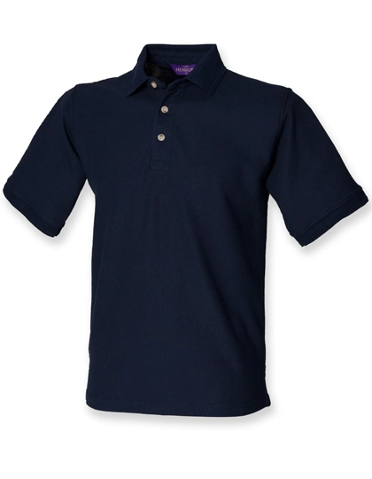 Ultimate 65/35 Piqué Polo Shirt zum Besticken und Bedrucken in der Farbe Navy mit Ihren Logo, Schriftzug oder Motiv.