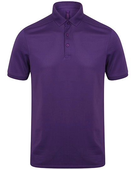 Men´s Slim Fit Stretch Polo Shirt + Wicking Finish zum Besticken und Bedrucken in der Farbe Bright Purple mit Ihren Logo, Schriftzug oder Motiv.
