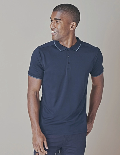 Men´s HiCool® Tipped Polo Shirt zum Besticken und Bedrucken mit Ihren Logo, Schriftzug oder Motiv.