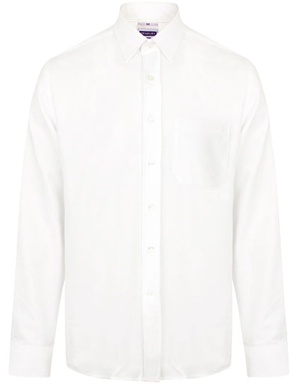 Men´s Wicking Long Sleeve Shirt zum Besticken und Bedrucken in der Farbe White mit Ihren Logo, Schriftzug oder Motiv.