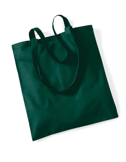 Bag For Life - Long Handles zum Besticken und Bedrucken in der Farbe Bottle Green mit Ihren Logo, Schriftzug oder Motiv.