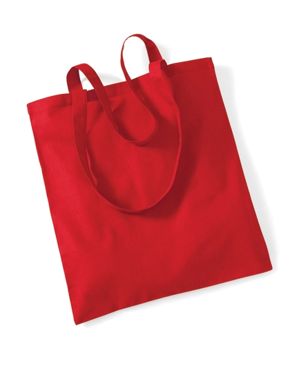 Bag For Life - Long Handles zum Besticken und Bedrucken in der Farbe Classic Red mit Ihren Logo, Schriftzug oder Motiv.