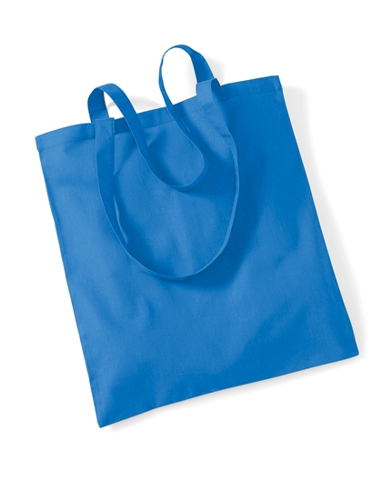 Bag For Life - Long Handles zum Besticken und Bedrucken in der Farbe Cornflower Blue mit Ihren Logo, Schriftzug oder Motiv.