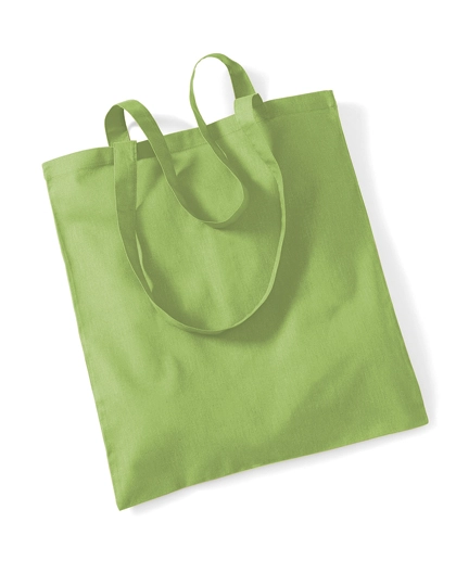 Bag For Life - Long Handles zum Besticken und Bedrucken in der Farbe Kiwi mit Ihren Logo, Schriftzug oder Motiv.