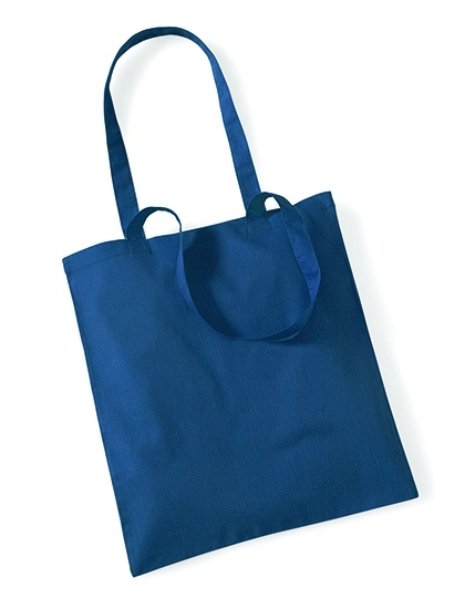 Bag For Life - Long Handles zum Besticken und Bedrucken in der Farbe Petrol mit Ihren Logo, Schriftzug oder Motiv.