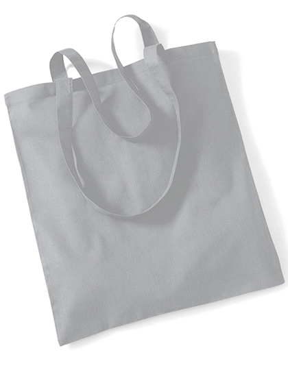 Bag For Life - Long Handles zum Besticken und Bedrucken in der Farbe Pure Grey mit Ihren Logo, Schriftzug oder Motiv.