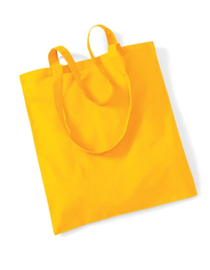 Bag For Life - Long Handles zum Besticken und Bedrucken in der Farbe Sunflower mit Ihren Logo, Schriftzug oder Motiv.