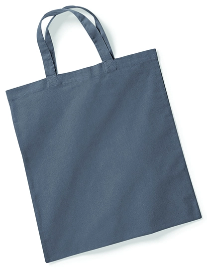Bag For Life - Short Handles zum Besticken und Bedrucken in der Farbe Graphite Grey mit Ihren Logo, Schriftzug oder Motiv.