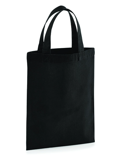 Cotton Party Bag For Life zum Besticken und Bedrucken in der Farbe Black mit Ihren Logo, Schriftzug oder Motiv.