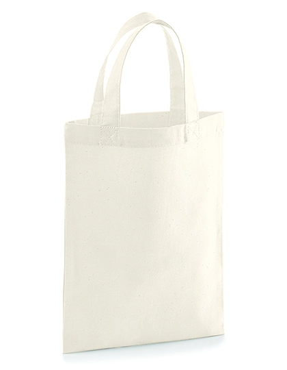 Cotton Party Bag For Life zum Besticken und Bedrucken in der Farbe Natural mit Ihren Logo, Schriftzug oder Motiv.