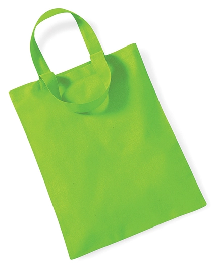 Mini Bag For Life zum Besticken und Bedrucken in der Farbe Lime Green mit Ihren Logo, Schriftzug oder Motiv.