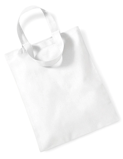 Mini Bag For Life zum Besticken und Bedrucken in der Farbe White mit Ihren Logo, Schriftzug oder Motiv.