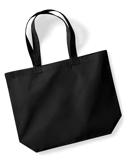 Maxi Bag For Life zum Besticken und Bedrucken in der Farbe Black mit Ihren Logo, Schriftzug oder Motiv.