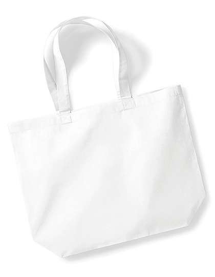Maxi Bag For Life zum Besticken und Bedrucken in der Farbe White mit Ihren Logo, Schriftzug oder Motiv.