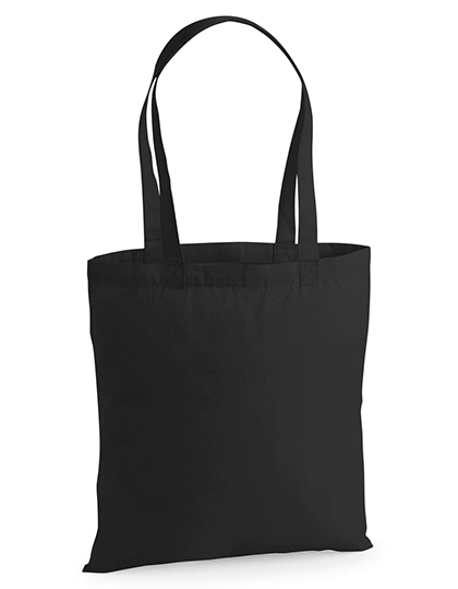 Premium Cotton Bag zum Besticken und Bedrucken in der Farbe Black mit Ihren Logo, Schriftzug oder Motiv.