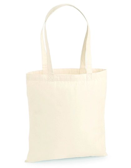 Premium Cotton Bag zum Besticken und Bedrucken in der Farbe Natural mit Ihren Logo, Schriftzug oder Motiv.