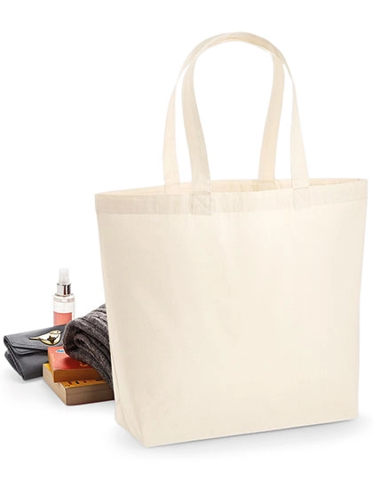Premium Cotton Maxi Bag zum Besticken und Bedrucken mit Ihren Logo, Schriftzug oder Motiv.