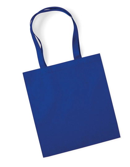 Organic Premium Cotton Bag zum Besticken und Bedrucken in der Farbe Bright Royal mit Ihren Logo, Schriftzug oder Motiv.