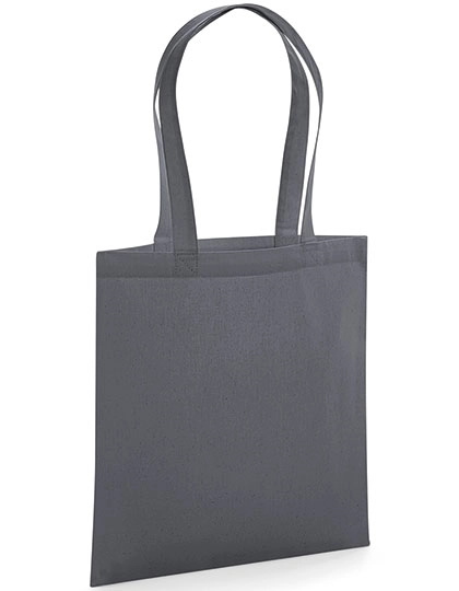 Organic Premium Cotton Bag zum Besticken und Bedrucken in der Farbe Graphite Grey mit Ihren Logo, Schriftzug oder Motiv.