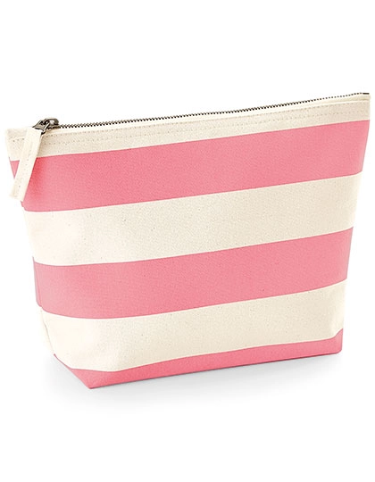 Nautical Accessory Bag zum Besticken und Bedrucken in der Farbe Natural-Pink mit Ihren Logo, Schriftzug oder Motiv.