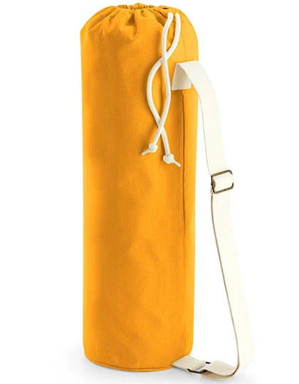 EarthAware® Organic Yoga Mat Bag zum Besticken und Bedrucken in der Farbe Amber mit Ihren Logo, Schriftzug oder Motiv.