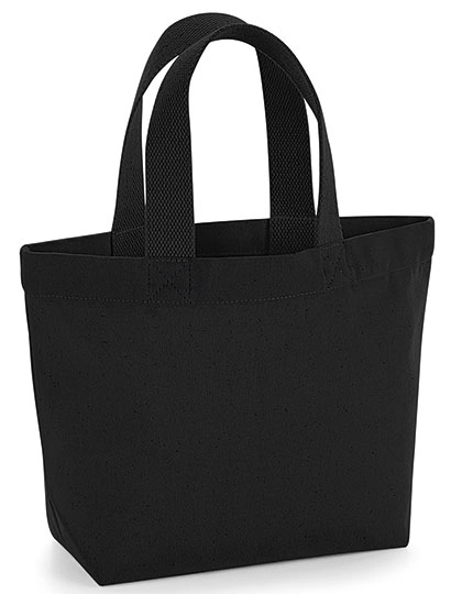 EarthAware® Organic Marina Mini Bag zum Besticken und Bedrucken in der Farbe Black mit Ihren Logo, Schriftzug oder Motiv.