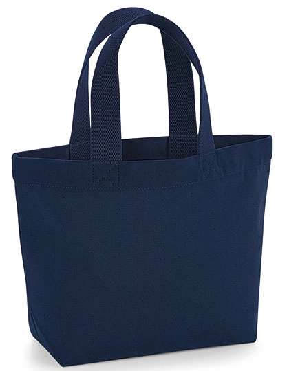 EarthAware® Organic Marina Mini Bag zum Besticken und Bedrucken in der Farbe French Navy mit Ihren Logo, Schriftzug oder Motiv.