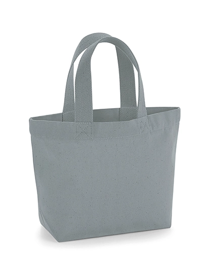 EarthAware® Organic Marina Mini Bag zum Besticken und Bedrucken in der Farbe Pure Grey mit Ihren Logo, Schriftzug oder Motiv.