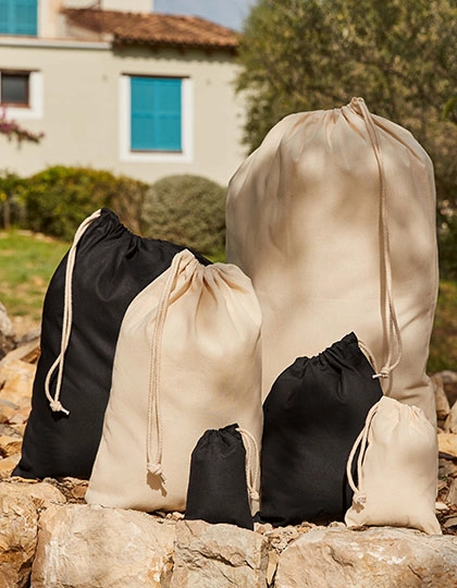 Recycled Cotton Stuff Bag zum Besticken und Bedrucken mit Ihren Logo, Schriftzug oder Motiv.