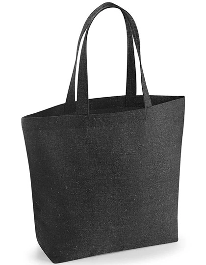 Revive Recycled Maxi Bag zum Besticken und Bedrucken in der Farbe Black mit Ihren Logo, Schriftzug oder Motiv.
