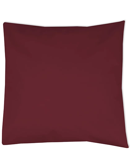 Pillow Case zum Besticken und Bedrucken in der Farbe Burgundy (ca. Pantone 216) mit Ihren Logo, Schriftzug oder Motiv.