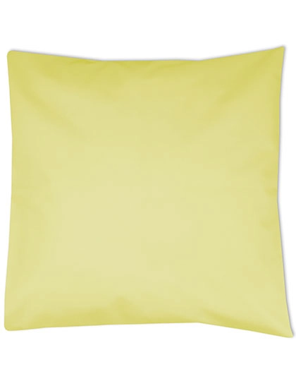 Pillow Case zum Besticken und Bedrucken in der Farbe Lemon (ca. Pantone 127) mit Ihren Logo, Schriftzug oder Motiv.