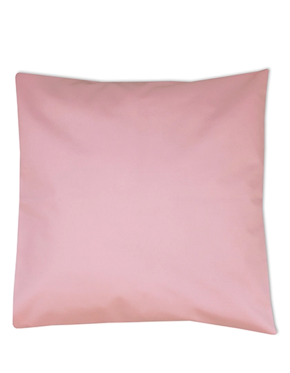 Cotton Cushion Cover zum Besticken und Bedrucken in der Farbe Pink (ca. Pantone 1895) mit Ihren Logo, Schriftzug oder Motiv.