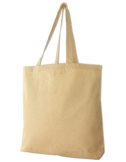 Canvas Carrier Bag XL zum Besticken und Bedrucken in der Farbe Natural mit Ihren Logo, Schriftzug oder Motiv.